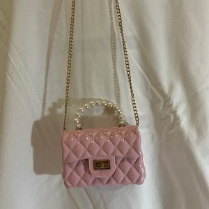 Cute mini pink purse